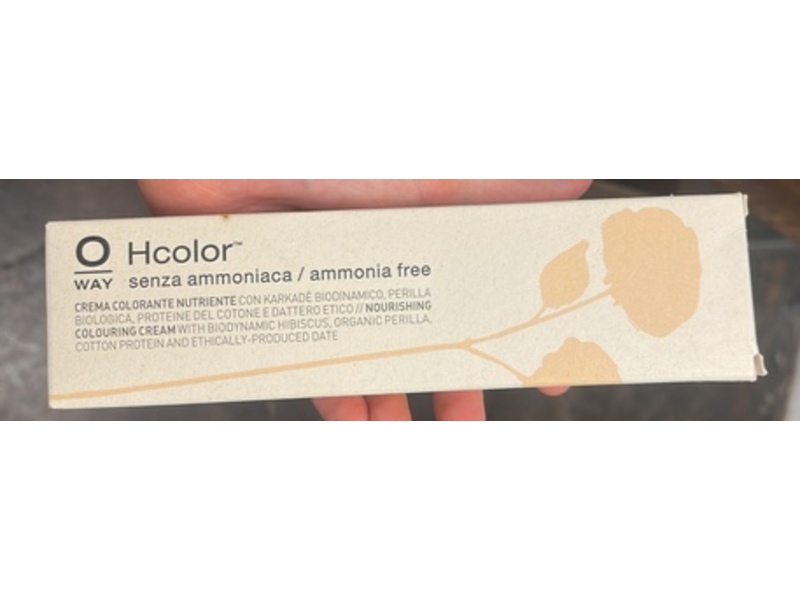 Oway Hcolor Nourishing Coloring Cream, 10.3 Golden Extra Light Blonde, 3.4 fl oz/100 mL
