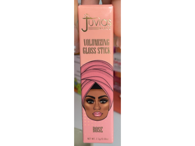 Juvia's Place Volumizing Gloss Sticks, Rose, 0.08 oz/2.3 g