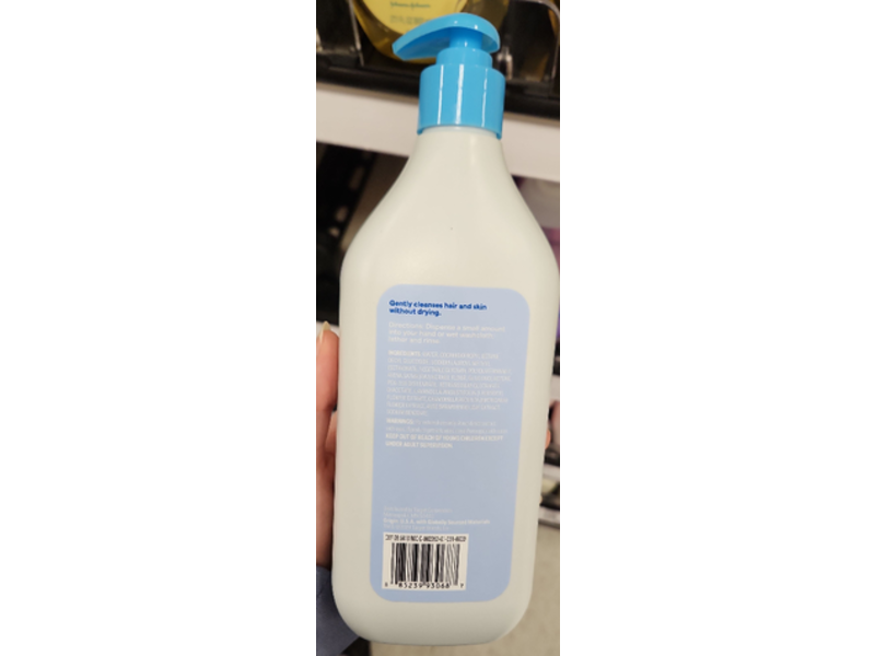 up&up Shampoo & Baby Wash, Fragrance Free, 20 fl oz/ 591 mL