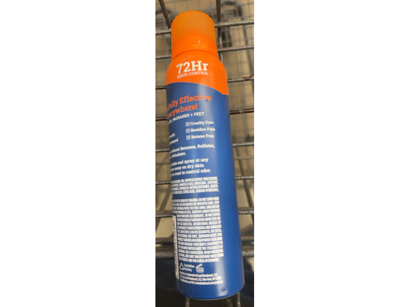 Mando Whole Body Deodorant Invisible Spray, Pro Sport, 3.6 oz/102 g, Pack Of 2