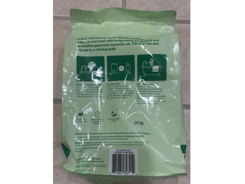 Up & Up Refreshing Epsom Salt, Eucalyptus & Spearmint, 1.36 kg