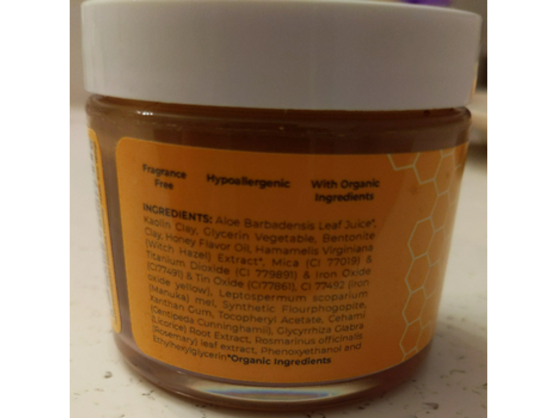 Honeyskin Manuka Honey Resurfacing Mask, Rosemary Extract, 3 oz/85 g