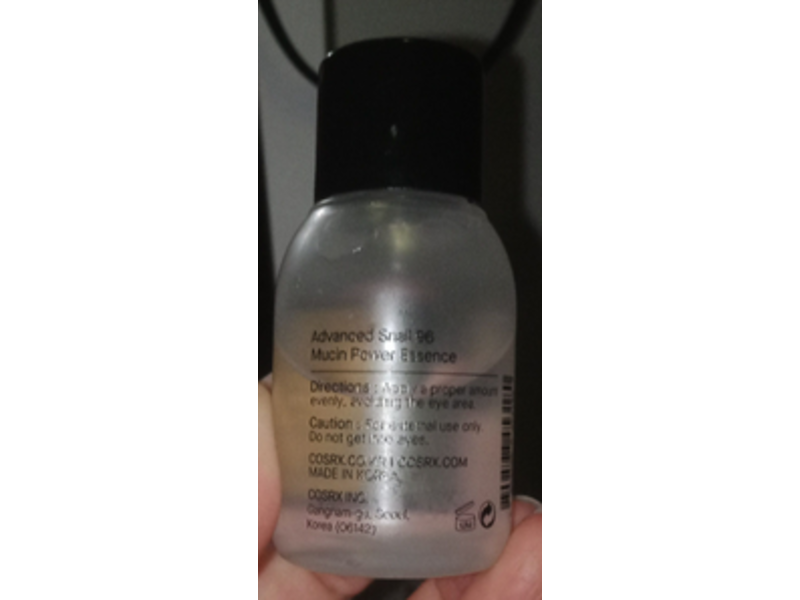 Cosrx Advanced Snail 96 Mucin Power Essence, 1.01 fl oz/30 mL