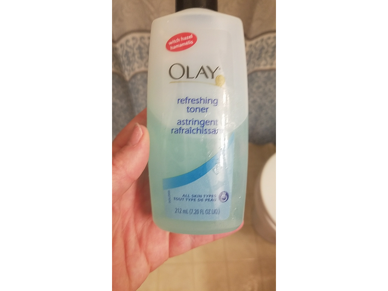 Olay Daily Care Refreshing Toner, Witch Hazel, 7.20 fl oz/212 m