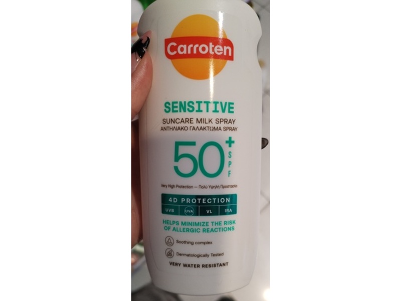 Carroten Suncare Milk Spray, SPF 50+, 200 mL