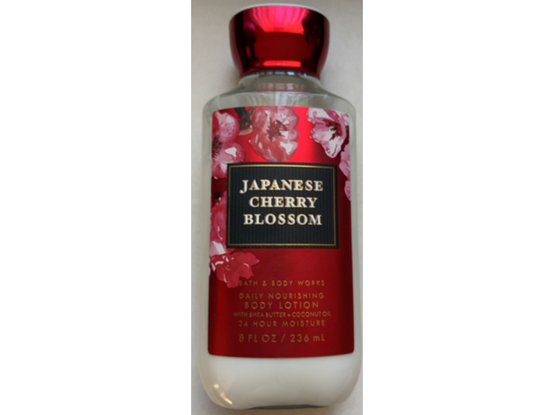 Bath & Body Works Body Lotion, Japanese Cherry Blossom, 8 fl oz/236mL