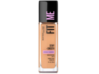 Maybelline New York Fit Me Dewy + Smooth Foundation, SPF 18, 240 Golden Beige, 1 fl oz/30 mL - thumbnail 1