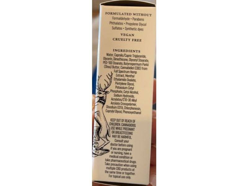 Lord Jones CBD Body Lotion, Fragrance Free, 16 fl oz/5 mL