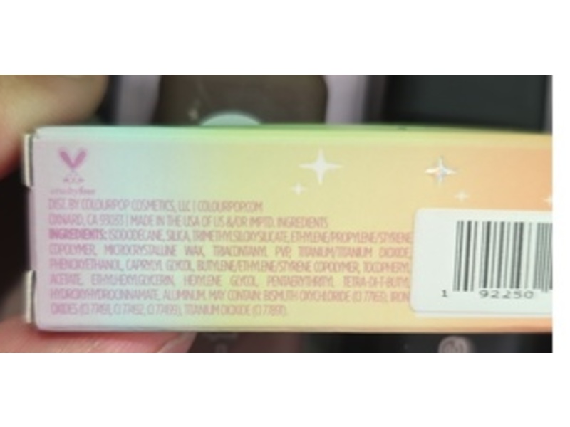 Colourpop Chrome Liquid Eyeshadow, Morpho, 0.05 oz/1.5 g