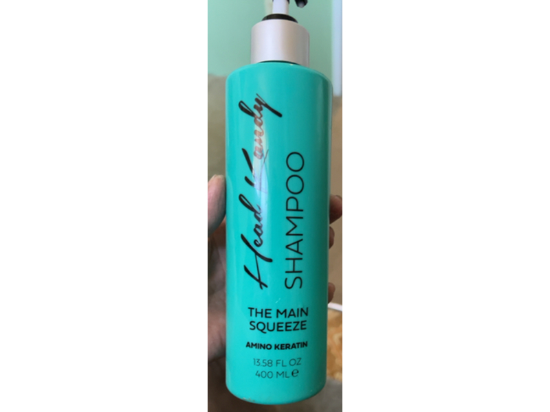 Head Kandy The Main Squeeze Shampoo, Amino Keratin, 13.58 fl oz/400 mL