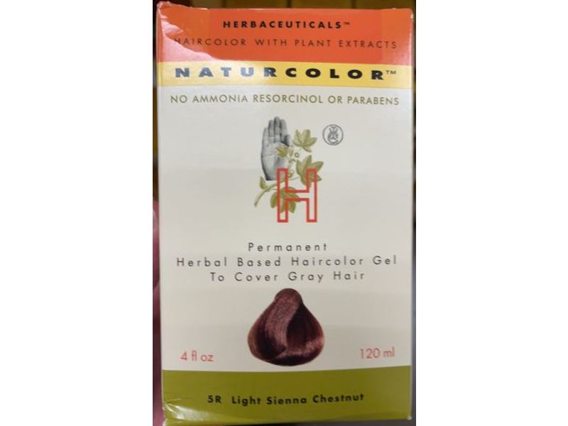 Naturcolor Hair Dye, 5R Light Sienna Chestnut, 4 fl oz/120 mL