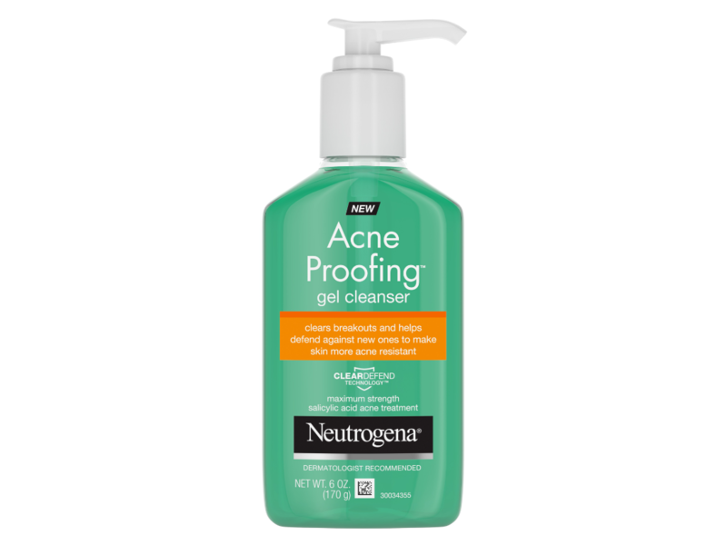 Neutrogena Acne Proofing Gel Cleanser, 6 oz