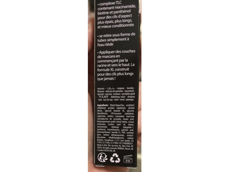 Tarte Tartelette XL Tubing Mascara, Brown, 0.13 fl oz/4 mL