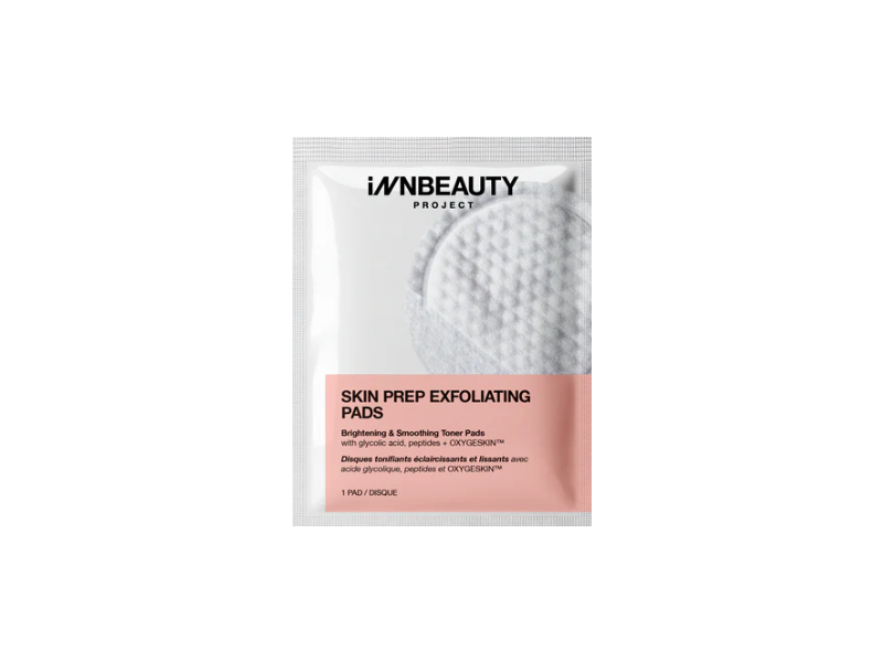 INNBeauty Project Skin Prep Exfoliating Pads, 1 Count