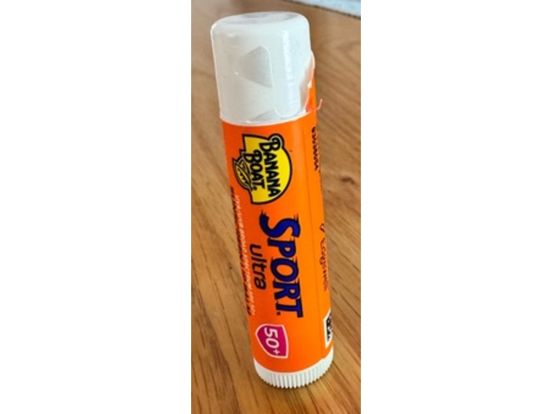 Banana Boat Sport Ultra Sunscreen Lip Balm, SPF 50+, 0.15 oz/ 4.25 g, Pack Of 2