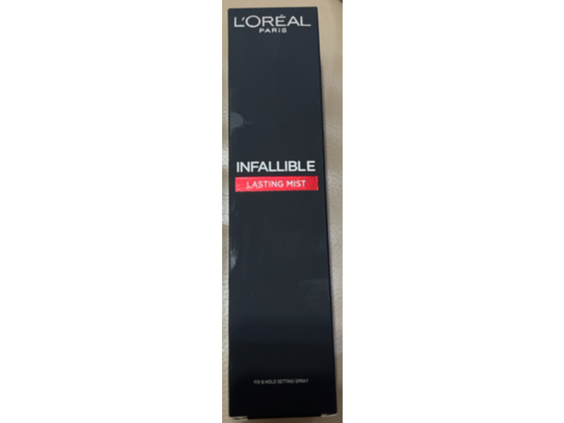 L'Oreal Infallible Fix & Hold Setting Spray, Lasting Mist, 100 mL