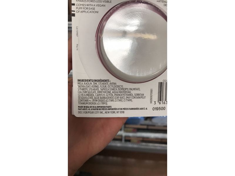 CoverGirl Clean Fresh Pressed Powder, 120 Fair, 0.35 oz/10 g