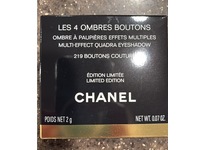 Chanel Les 4 Ombres Boutons Quadra Eyeshadow, 219 Boutons Couture, 0.07 oz/2 g - Image 3