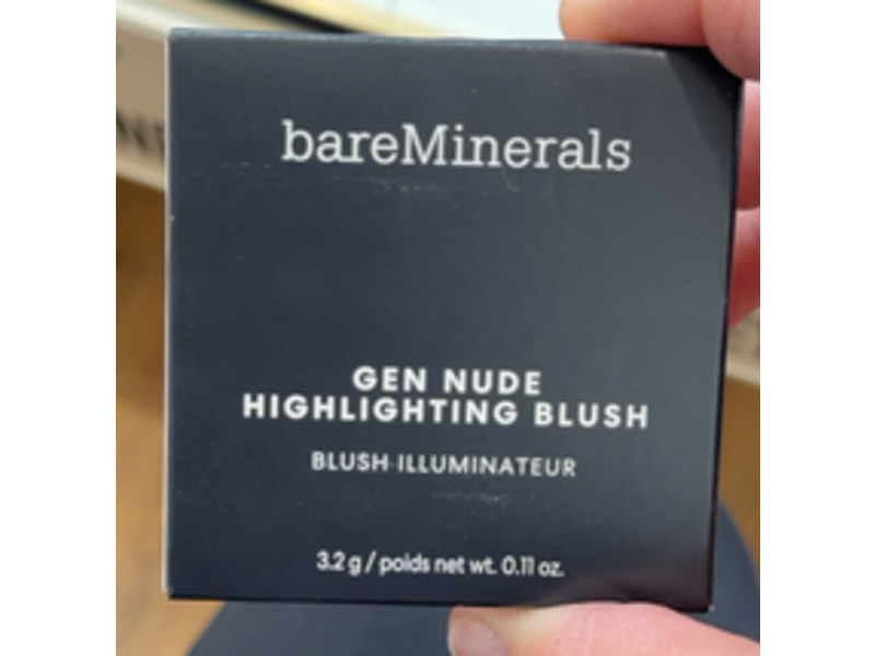 bareMinerals Gen Nude Highlighting Blush, Rose Glow, 0.11 oz/3.2 g