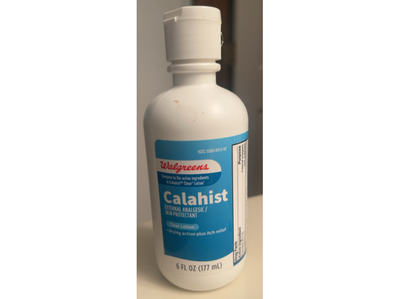 Walgreens Calahist Clear Lotion, 6 fl oz/177 mL