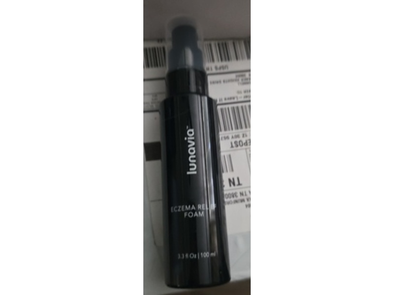 Lunavia Eczema Relief Foam, 3.3 fl oz/100 mL