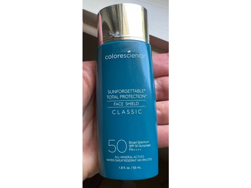 Colorescience Sunforgettable Total Protection Face Shield, SPF 50 PA++++, 1.8 fl oz/55 mL