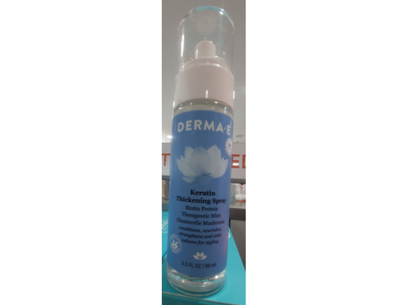 Derma E Keratin Thickening Spray, 3.3 fl oz/99 mL