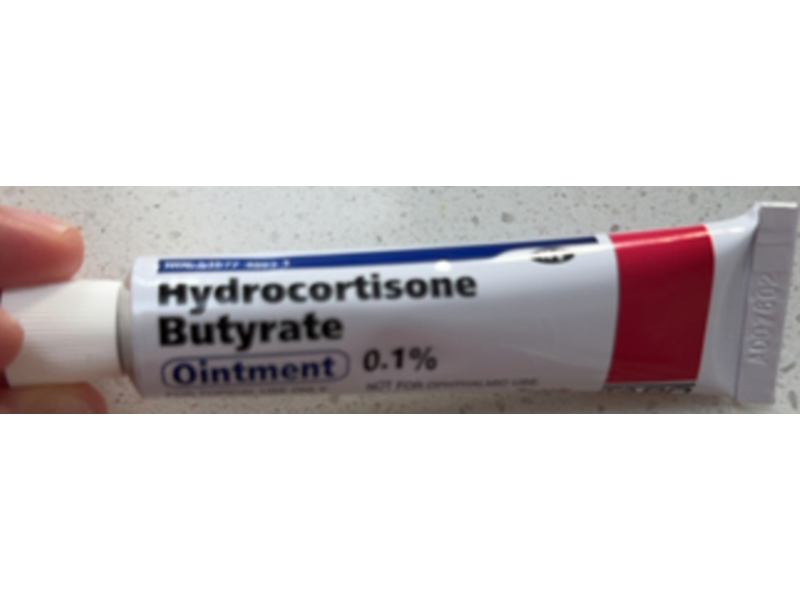 Hydrocortisone Butyrate Ointment 0.1%,15 g, Taro (Rx)