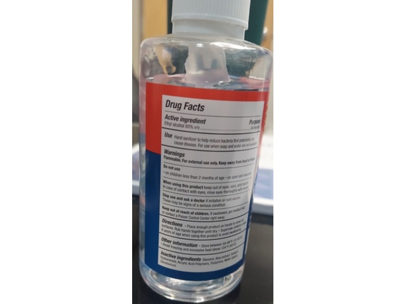 SupplyAid Hand Sanitizer Gel, 8 fl oz/236 mL