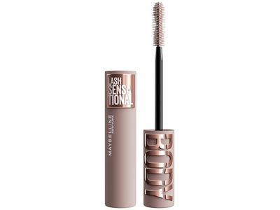 Maybelline Lash Sensational Body Washable Mascara, 901 Very Black, 0.30 fl oz/9 mL