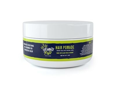 Young King Hair Care Hair Pomade, Aloe Vera + Coconut, 4 oz/113 g