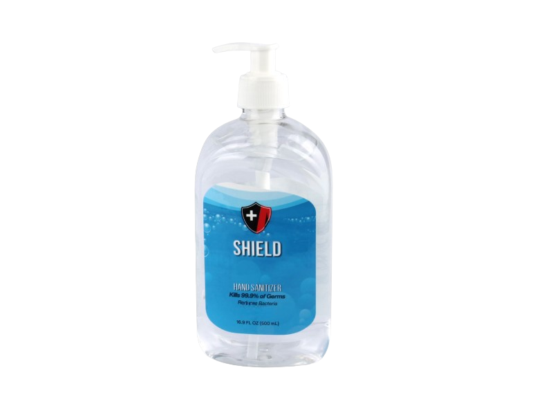 Shield Hand Sanitizer, 16.9 fl oz/500 mL