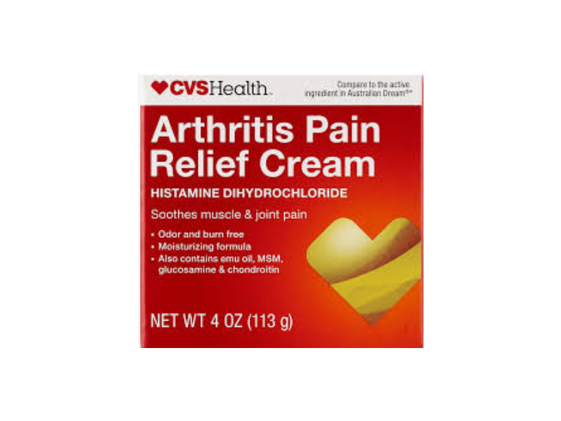 Cvs Health Arthritis Pain Relief Cream, 4 oz/113 g