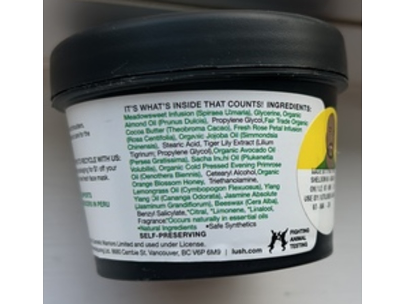 Lush Biomic Self-Preserving Body Cream, 3.5 oz/100 g