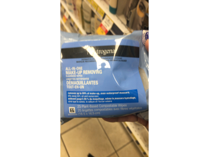 Neutrogena Makeup Remover Ultra-Soft Cleansing Towelettes Refill Pack, 25 Count