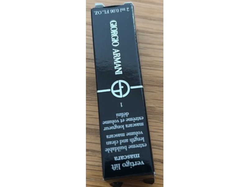Giorgio Armani Vertigo Lift Mascara, 1, 0.06 fl oz/2 mL