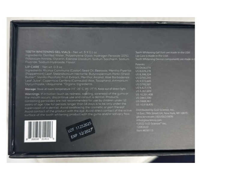 Glo Science Pro Power At Home Teeth Whitening Kit