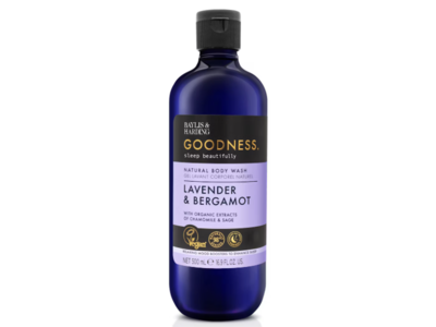 Baylis & Harding Natural Body Wash, Lavender & Bergamot, 16.9 fl oz/500 mL