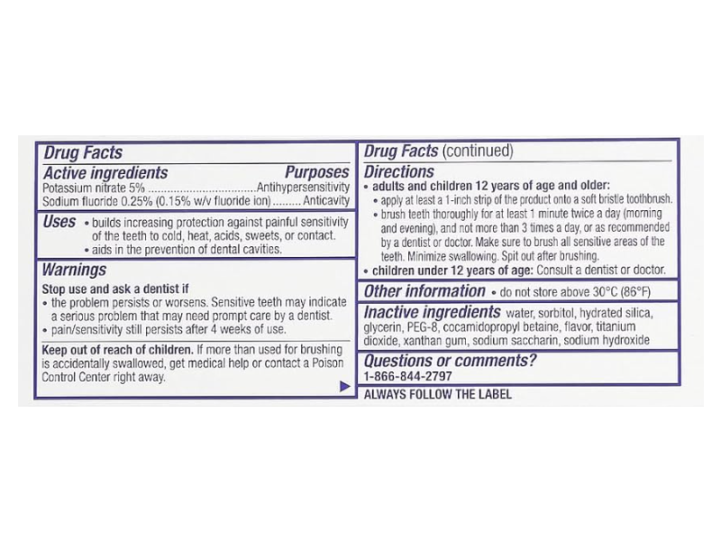 Sensodyne Pronamel Toothpaste, Alpine Breeze, 4 fl oz/113 g
