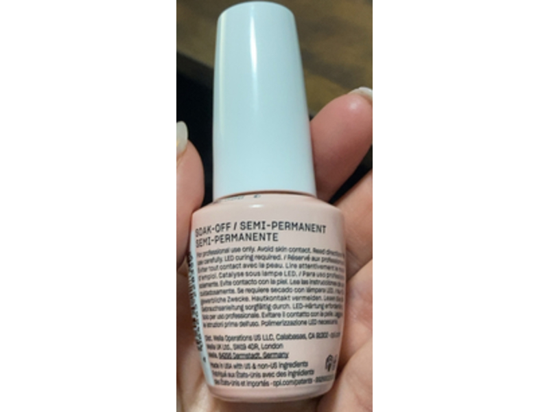 O.P.I Soak-Off Semi-Permanent Gel Color, Bubble Bath, GC S86, 0.5 fl oz/15 mL