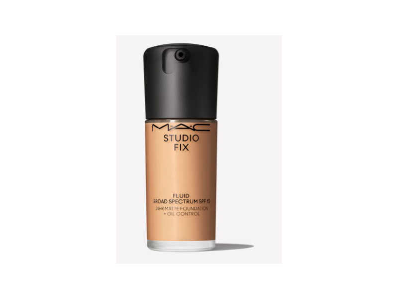 MAC Studio Fix Matte Foundation+Oil Control, SPF 15, NC30, 1 fl oz/30 mL