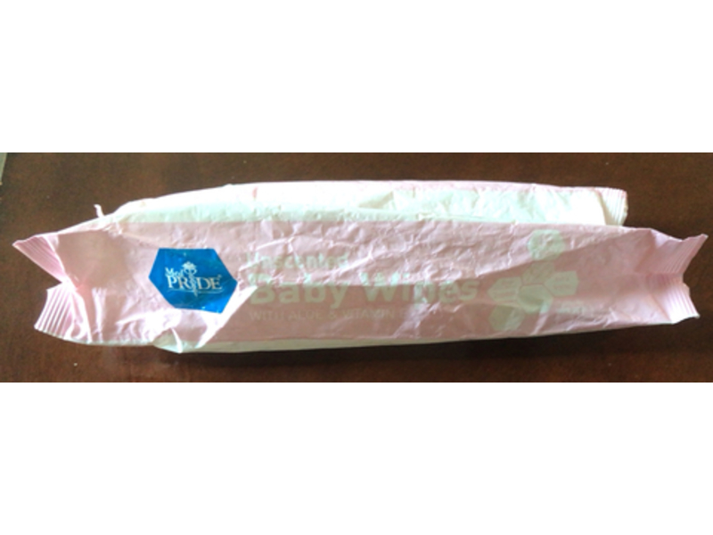 Med Pride Baby Wipes, Aloe & Vitamin E, 80 Count