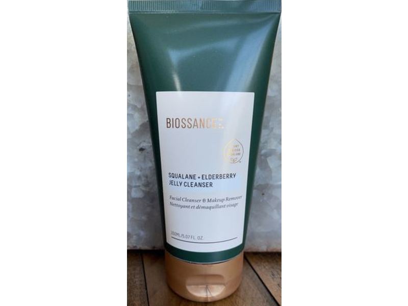 Biossance Jelly Cleanser, Squalane + Elderberry, 5.07 fl oz/150 mL