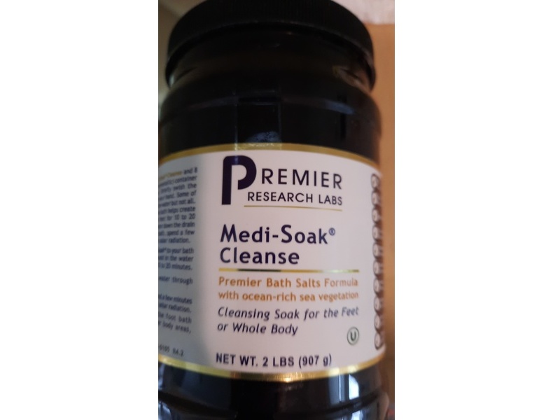 Premier Research Labs Medi-Soak Cleanse Bath Salts, 907 g