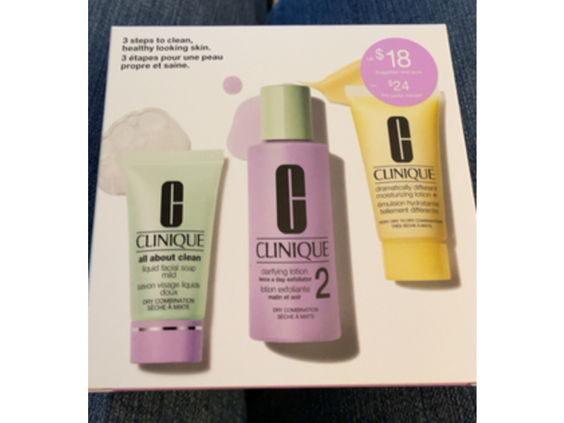 Clinique 3-Step Skin Care Kit