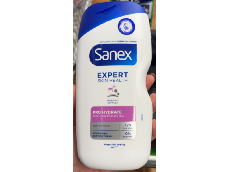 Sanex Pro Hydrate Shower Cream, 450 mL