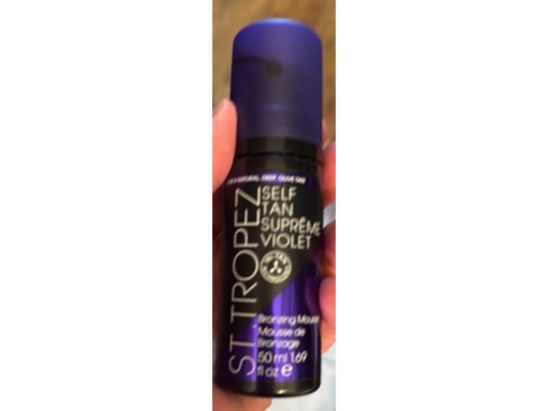 St.Tropez Self Tan Supreme Violet Bronzing Mousse, 1.69 fl oz/50 mL