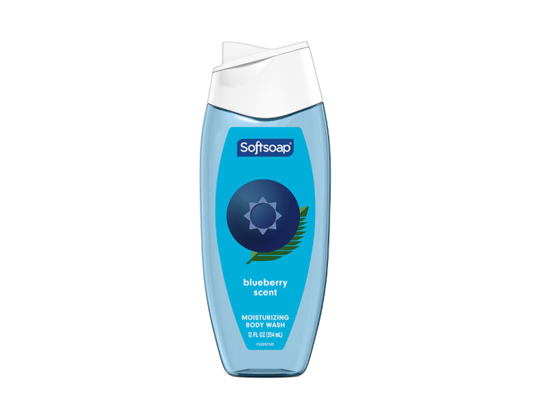 Softsoap Moisturizing Body Wash, Blueberry Scent, 12 fl oz/354 mL