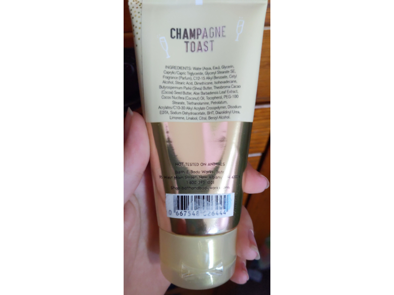 Bath & Body Works Ultra Shea Body Cream, Champagne Toast, Pop Fizz Clink, 2.5 oz/70 g