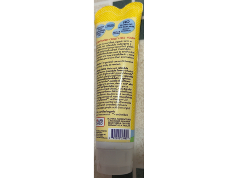 California Baby Calendula Cream, 1.8 oz/51 g